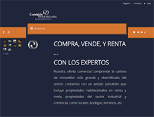 Tablet Screenshot of conexioninmobiliaria.com